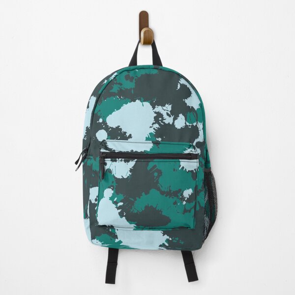 Item preview, Emerald Teal Paint Splatter designed and sold by BigTexFunkadelic.