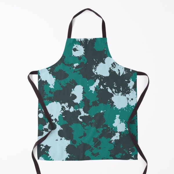 Item preview, Emerald Teal Paint Splatter designed and sold by BigTexFunkadelic.