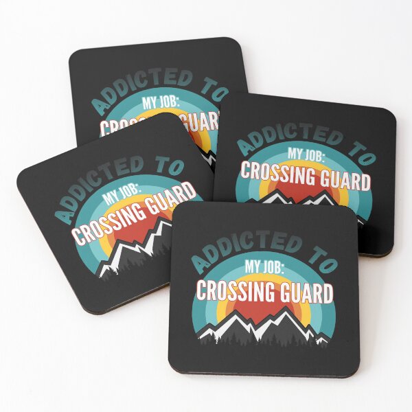 Aperçu de l'œuvre Addicted to My Job Crossing Guard créée et vendue par Free Shipping ✨ TODAY ONLY!.