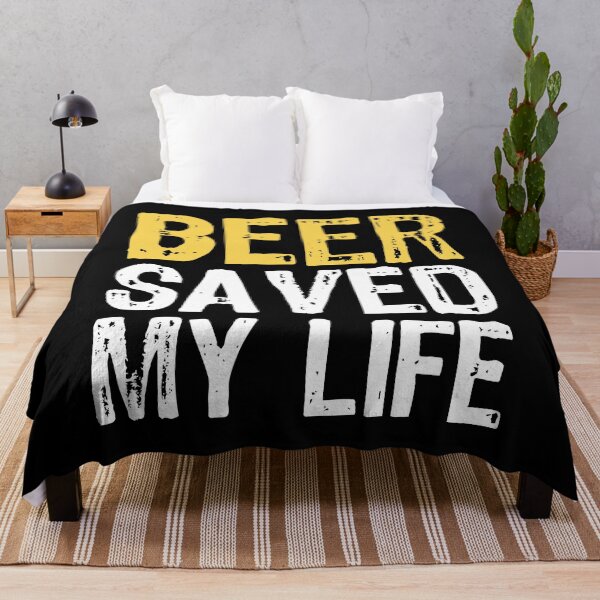 Item preview, Beer Saved My Life designed and sold by The "I Love Everything" Shop.