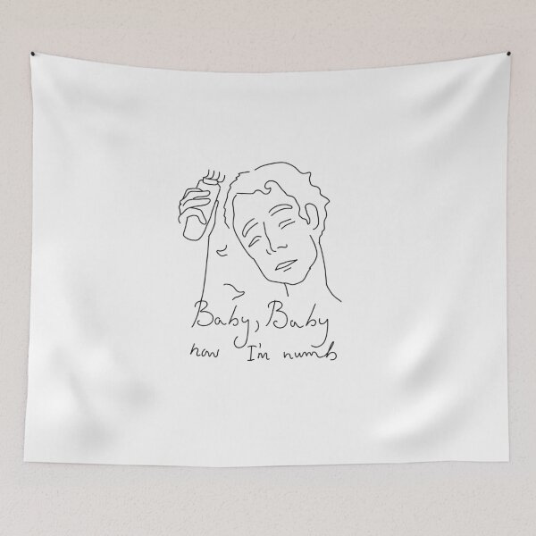 Item preview, Baby, baby now I'm numb (Numb by Tom Odell) designed and sold by Aelittia.