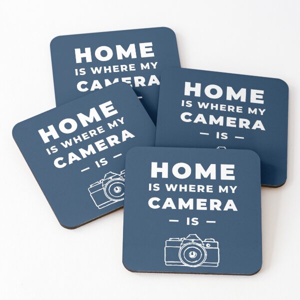 Item preview, Home is where my camera is. A great, funny present for hobby photographers. designed and sold by Kipcio.