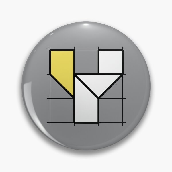 Item preview, Y // Perfectionist Alphabet (Pantone Ultimate Gray + Illuminating) designed and sold by fumauk.