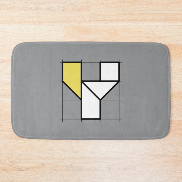 Item preview, Y // Perfectionist Alphabet (Pantone Ultimate Gray + Illuminating) designed and sold by fumauk.