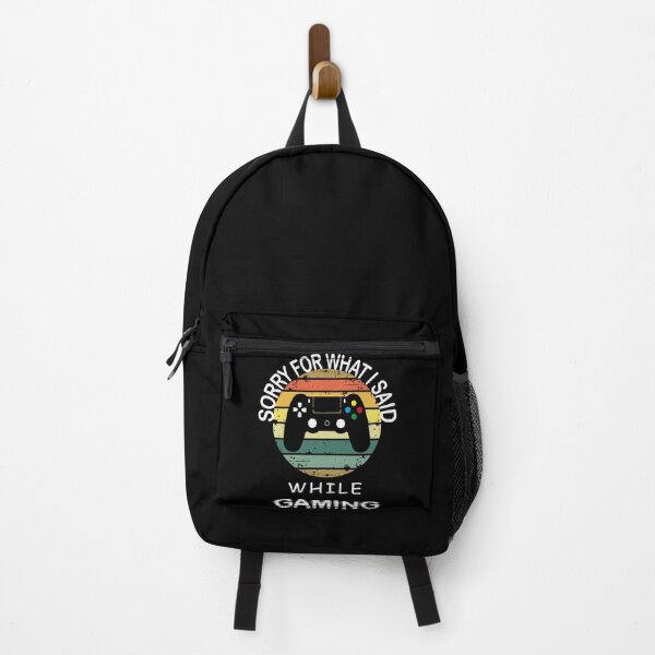 Item preview, Sorry For What I Said While Gaming Racerback Tank Top designed and sold by midodesign20.