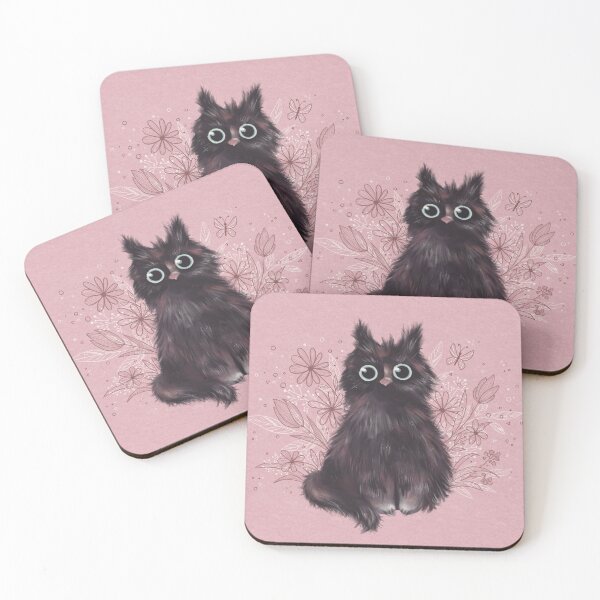 Item preview, Black kitty designed and sold by Dyomina.