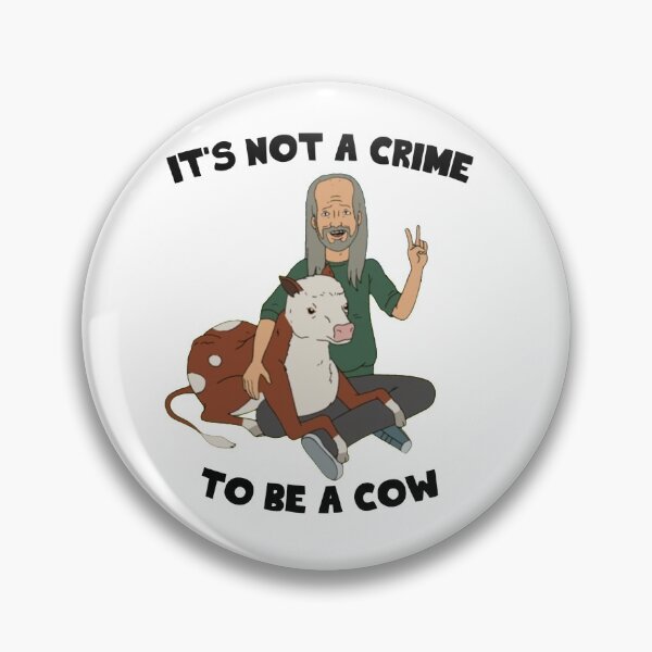 Item preview, It's not a crime to be a cow designed and sold by StanRuskin.