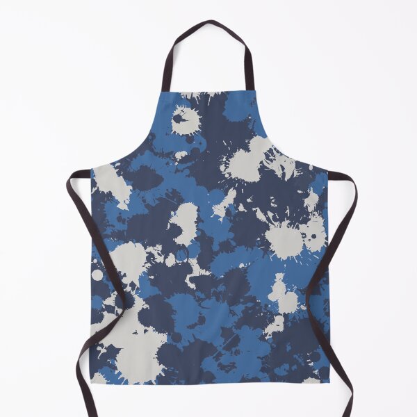 Item preview, Retro Wash Blue and Grey Paint Splatter designed and sold by BigTexFunkadelic.