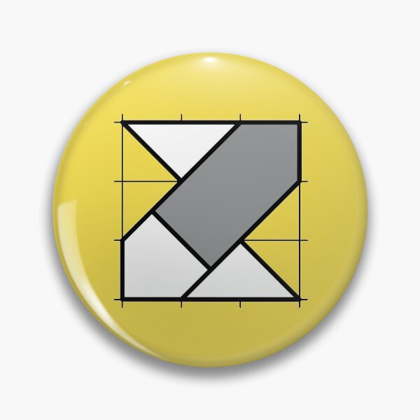 Item preview, Z // Perfectionist Alphabet (Pantone Illuminating + Ultimate Gray) designed and sold by fumauk.