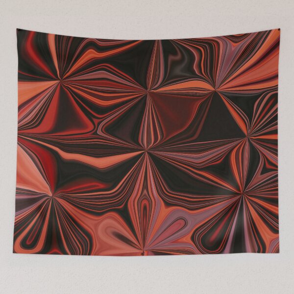 Item preview, Earthy Colored Psychedelic Abstract designed and sold by Lucky-Town-Art.