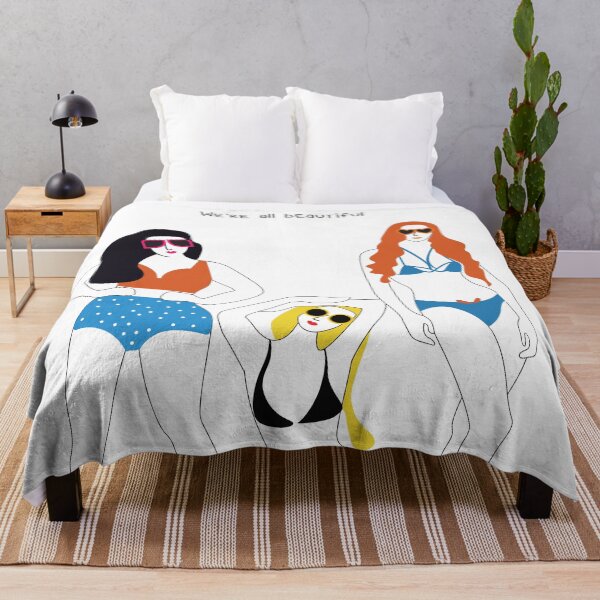 Item preview, We're all beautiful females body line drawing designed and sold by Digipaintings.