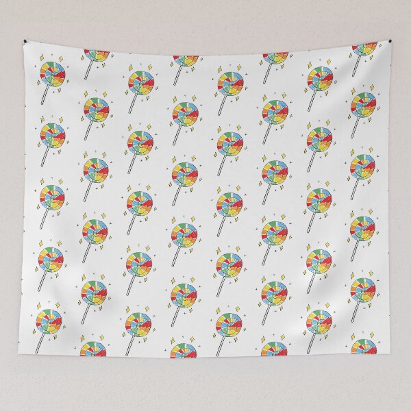 Item preview, Hand Drawn Rainbow Candy Lolly designed and sold by STUDIO-72.