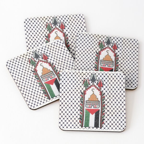 Item preview, Palestine ,Kofya made by Palestinian Traditional Tatreez Embroidery Design designed and sold by Venus Palestine.