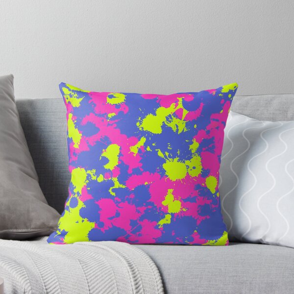 Item preview, Neon Pink Purple and Green Paint Splatter designed and sold by BigTexFunkadelic.