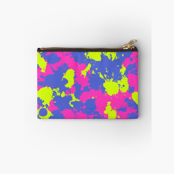 Item preview, Neon Pink Purple and Green Paint Splatter designed and sold by BigTexFunkadelic.