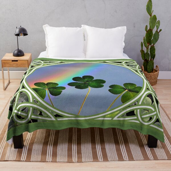 Item preview, Celtic Shamrock Rainbow designed and sold by VikingVisual.