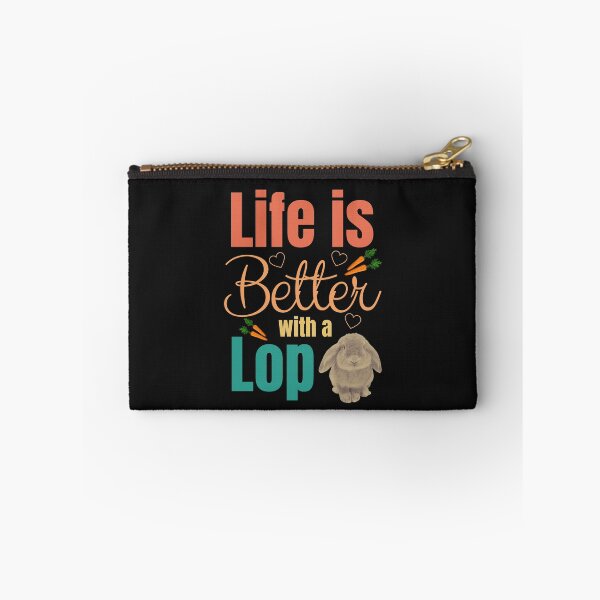 Item preview, Life is Better with a Lop Rabbit designed and sold by MusberriDesigns.