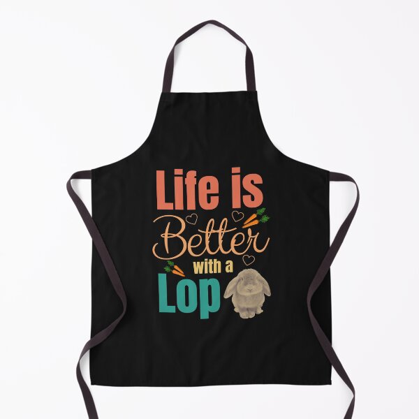 Item preview, Life is Better with a Lop Rabbit designed and sold by MusberriDesigns.