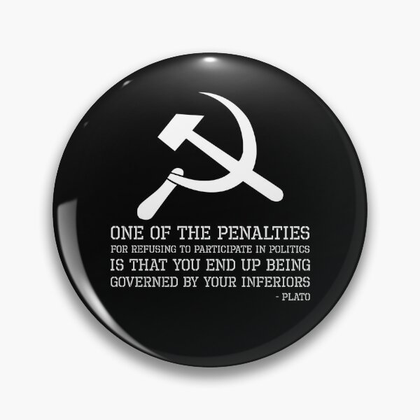 Item preview, One of the penalties for refusing to participate in politics is that you end up being governed by your inferiors - Plato - Ancient Greek Philosophy Quote designed and sold by Styrman.