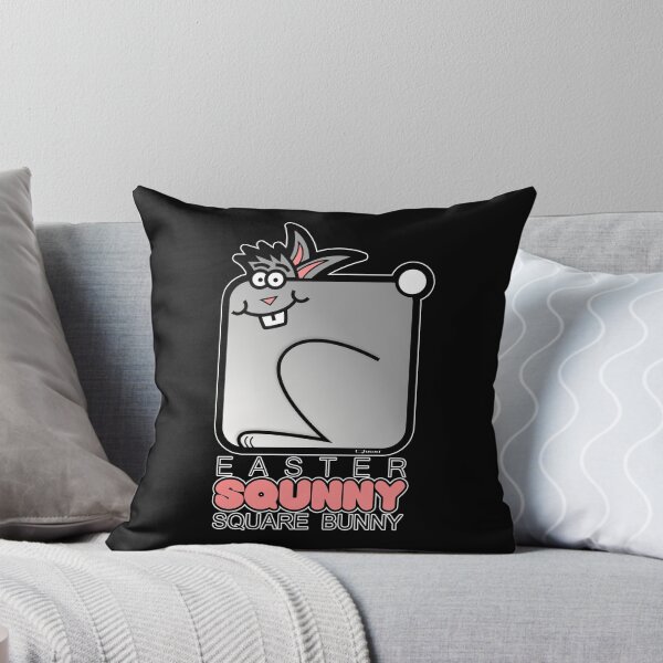 Item preview, Easter Bunny Retro Square Squnny designed and sold by Quooki.