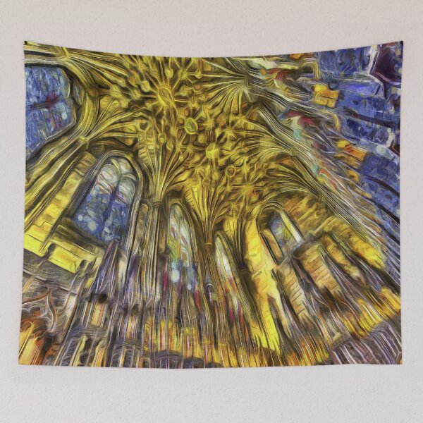 Artikelvorschau, St. Giles Kathedrale Edinburgh Van Gogh entworfen und verkauft von Londonimages.