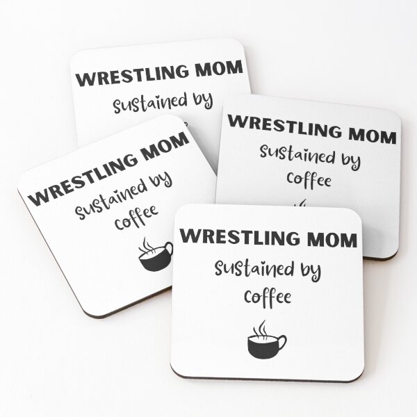 Item preview, Wrestling mom. Sustained by coffee designed and sold by TheGreenGoat.