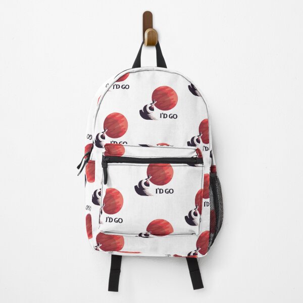 Item preview, I'd Go Mars Red Planet Saying / Space Exploration Astronaut Premium design designed and sold by CreatedByHeidi.