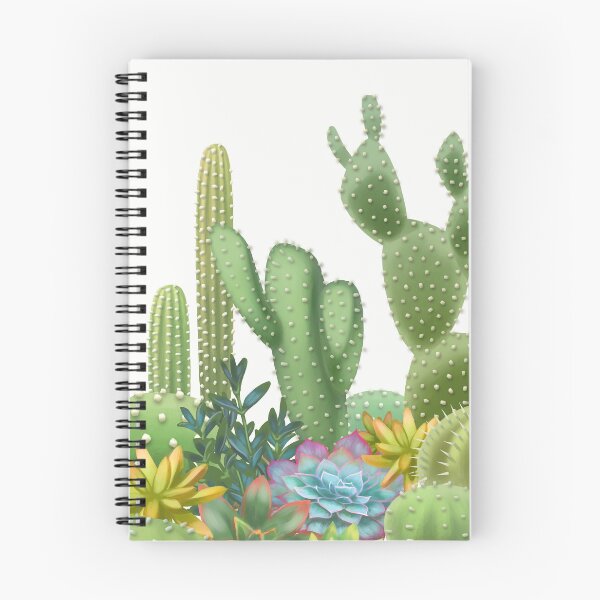 Item preview, Milagritos Rainbow Cacti on White Background designed and sold by Iker Paz Studio.