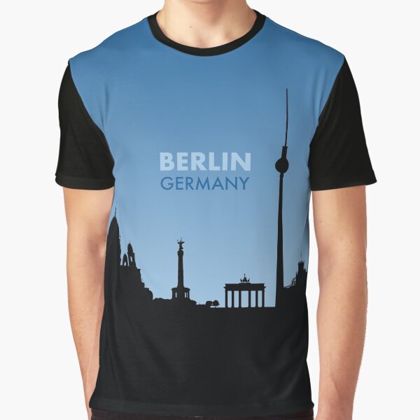Artikel-Vorschau von Berlin City Skyline Art - Deutschland Geschenk, designt und verkauft von PilgrimageShop.