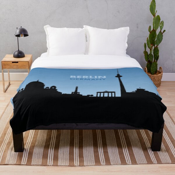 Item preview, Berlin City Skyline Art - Germany Gift designed and sold by PilgrimageShop.