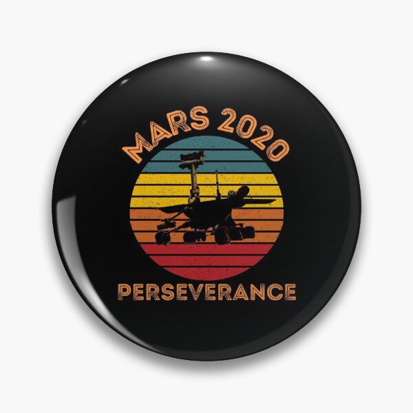 Item preview, Mars 2020 Perseverance Rover - Retro Vintage Sunset Distressed Design designed and sold by SimplyDeals.