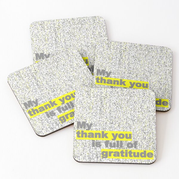Item preview, My Thank You Is Full Of Gratitude designed and sold by BImP design.
