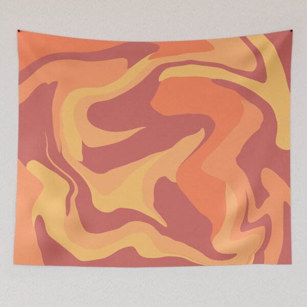Item preview, Red, orange and yellow swirls  designed and sold by Abbie's Prints.