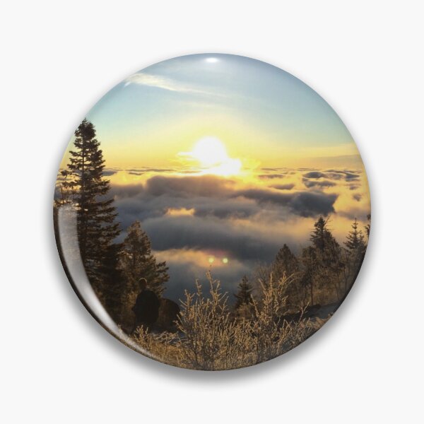 Item preview, Sunrise Above The Clouds Panoramic Photo designed and sold by CarefulCaptures.
