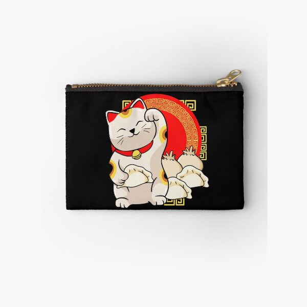Item preview, Calico Cat Eats Dumpling designed and sold by ElBeDesigns.