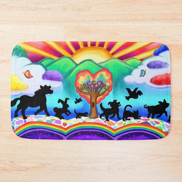 Item preview, Pets Arrival at the Rainbow Bridge  designed and sold by Deborah Camp.