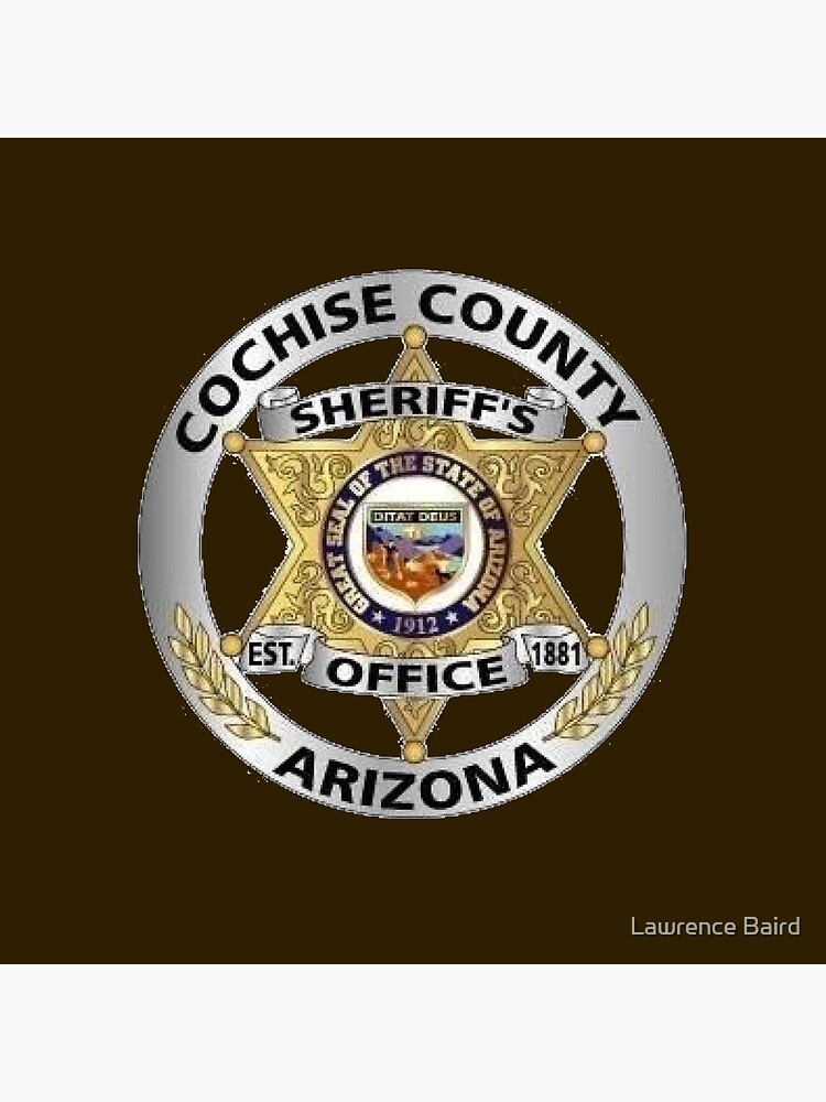 Cochise County Arizona Sheriff S Office Pin For Sale By Lawrencebaird   Flat,750x,075,f Pad,750x1000,f8f8f8 