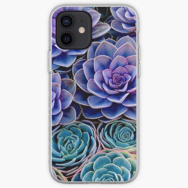 Purple Cacti iPhone Soft Case