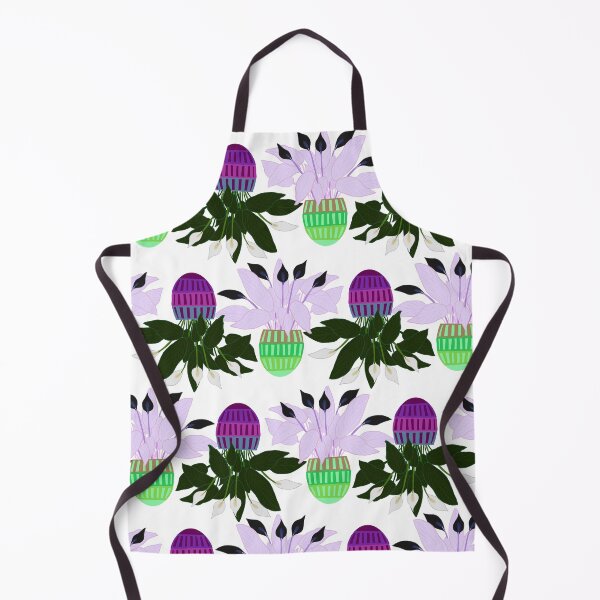 Item preview, Peace Lily Bright Print designed and sold by VibrantByNature.