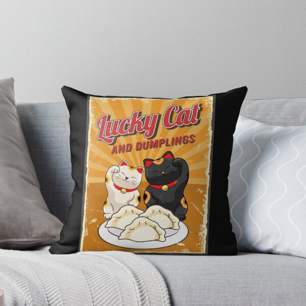 Item preview, Vintage calico cat with dumpling designed and sold by ElBeDesigns.