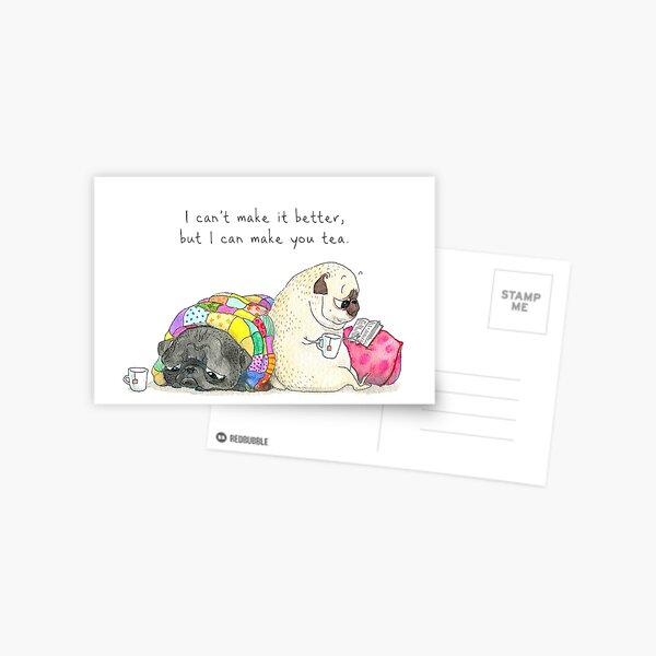Tea and Sympathy Postcard