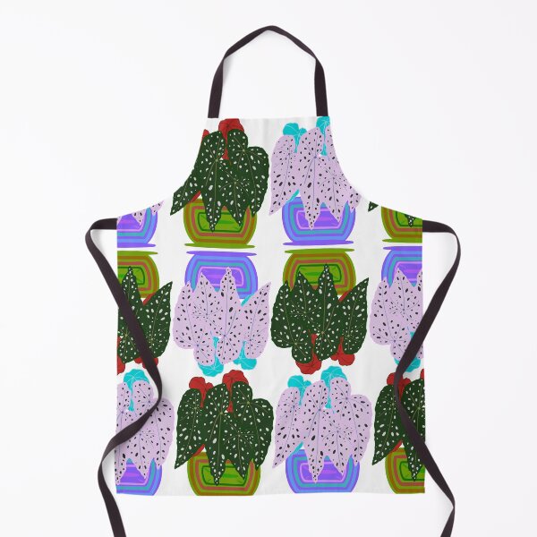 Item preview, Begonia Houseplant Bright Print designed and sold by VibrantByNature.