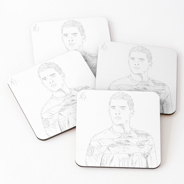 Item preview, Eden Hazard (B&W) and LOSC by Beautifutebol designed and sold by Beautifutebol.