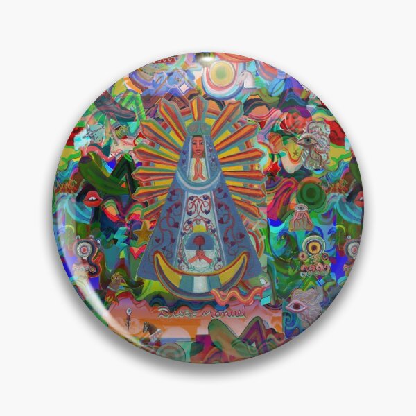 Item preview, Virgin of Lujan and graffitis designed and sold by Diego Manuel Rodriguez.