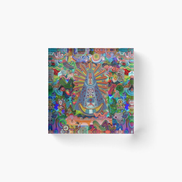 Item preview, Virgin of Lujan and graffitis designed and sold by Diego Manuel Rodriguez.