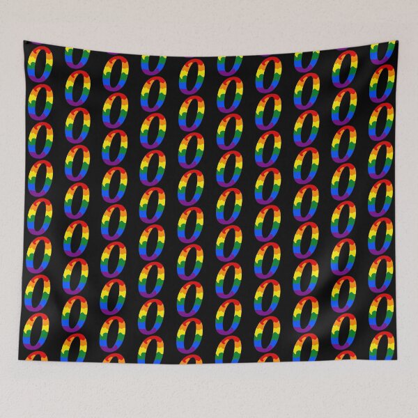 Item preview, Number 0 Zero - PRIDE Color Splash designed and sold by royrahul.