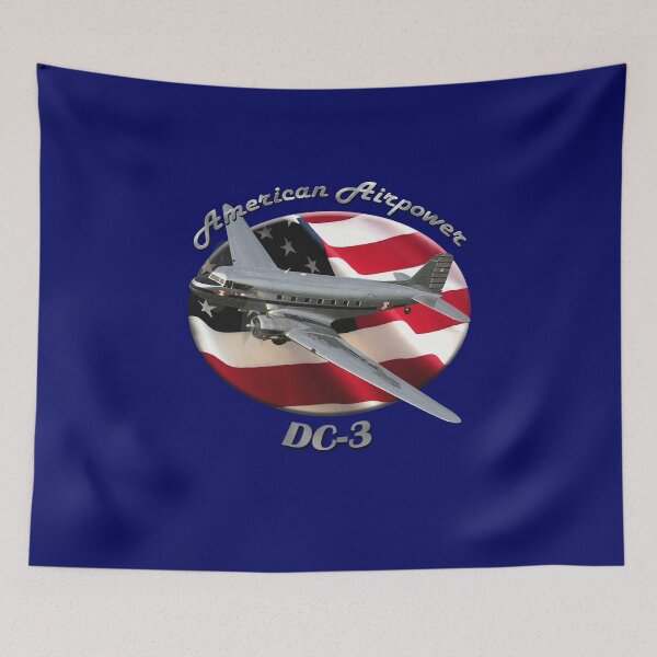 Item preview, Douglas DC-3 American Airpower designed and sold by hotcarshirts.