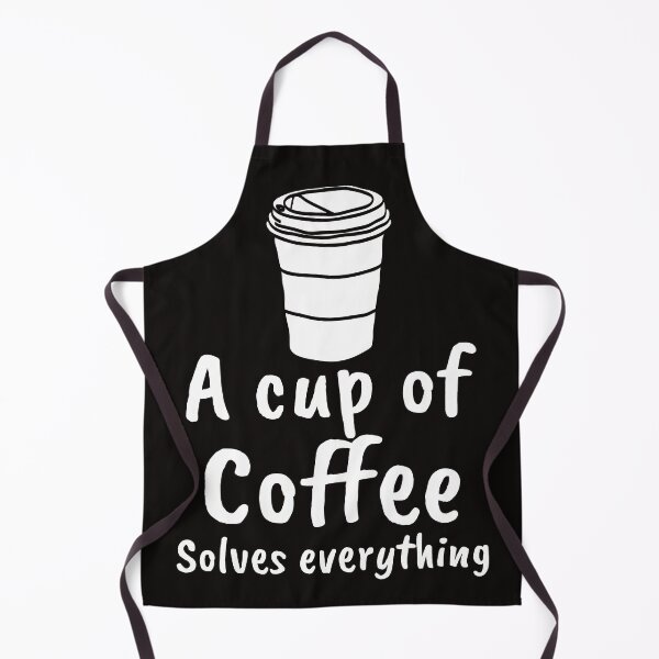 Item preview, A Cup of Coffee Solves Everything designed and sold by max-art-lvl.