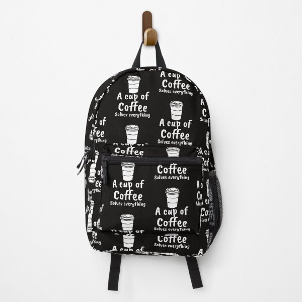 Item preview, A Cup of Coffee Solves Everything designed and sold by max-art-lvl.