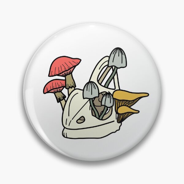 Item preview, Chameleon Mushroom Skull designed and sold by chemilieon.